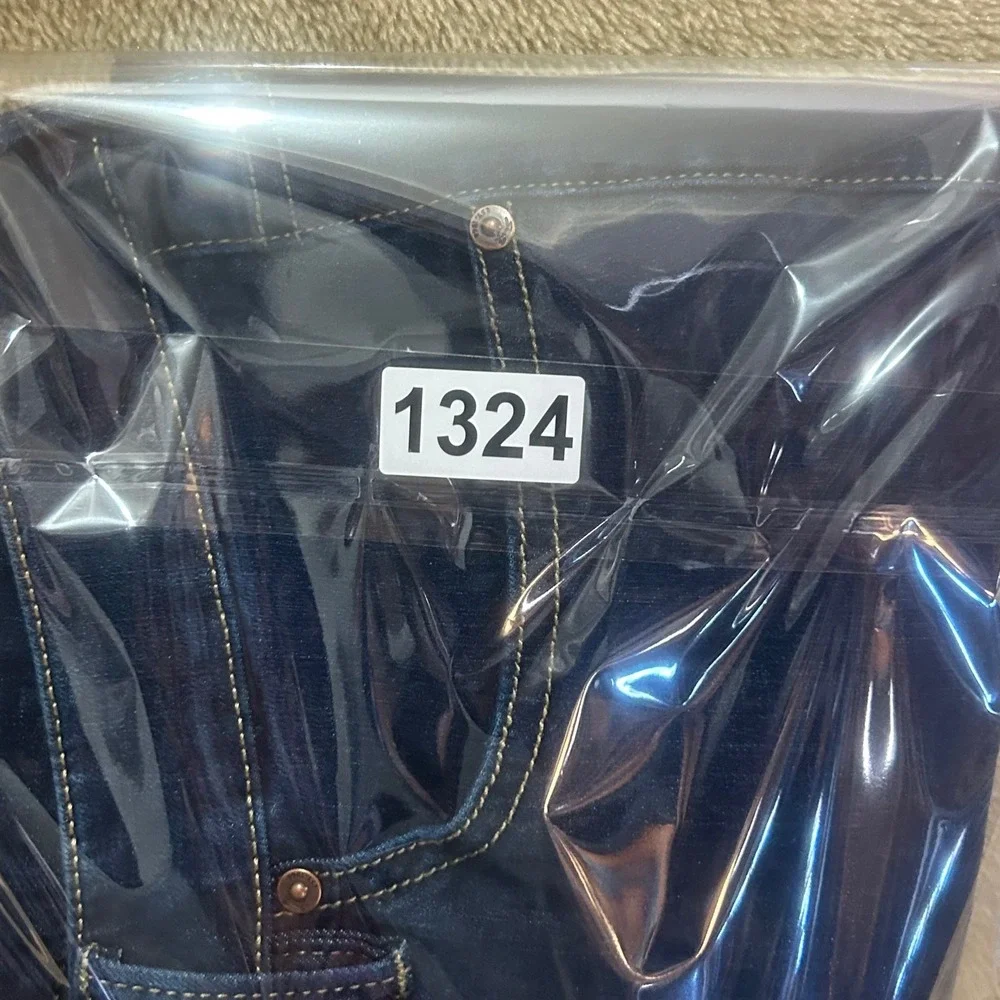 Seven7 Women‎ Skinny Jeans Dark Wash High Rise Blue Denim Size 16 Stretch